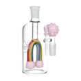 Cargar la imagen en la vista de la galería, Pulsar Rainbow Connection Glass Ash Catcher - 5" / 14mm M / 90D / Colors Vary
