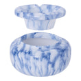 Load image into Gallery viewer, Fujima Moroccan Ceramic Ashtray - Marble Blue / 5"
