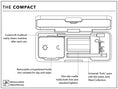 Load image into Gallery viewer, Jane West Compact Smoking Travel Kit
