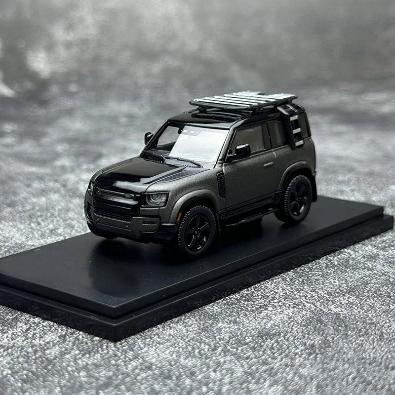 AR Box 1/64 Defender 90/110 2023 Alloy Car Model Collection Ornament Gift