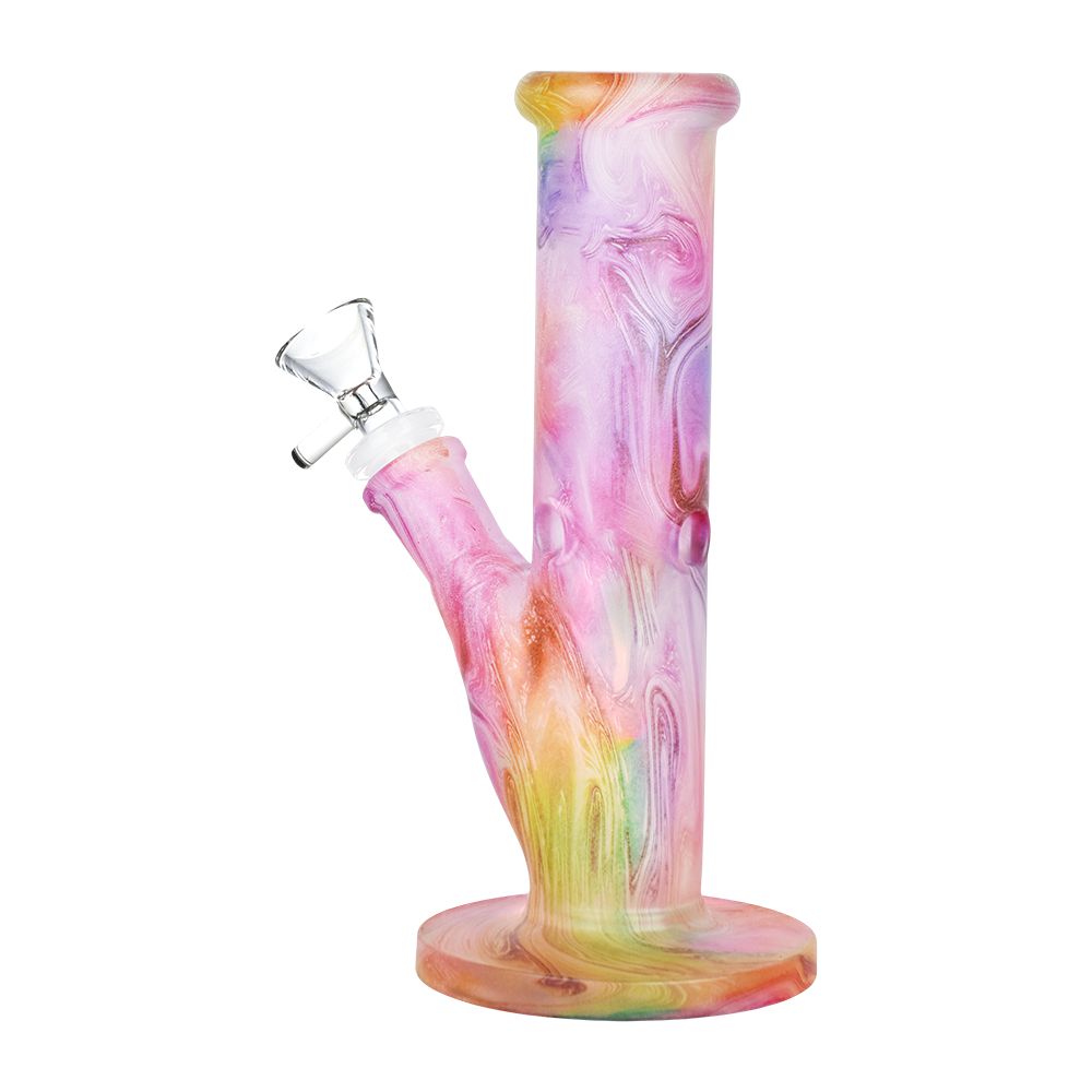 Bohemian Blend Straight Tube Glass Water Pipe