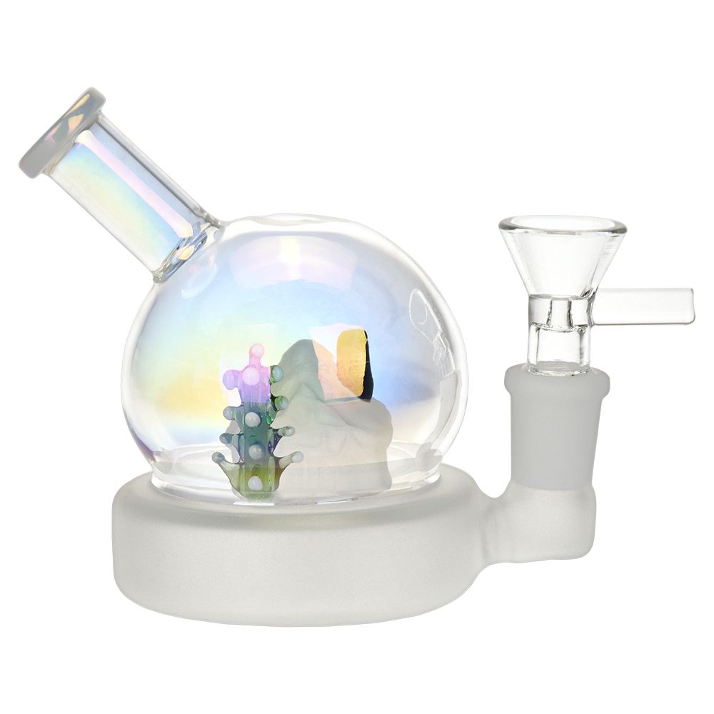 Christmas House Globe Glass Water Pipe