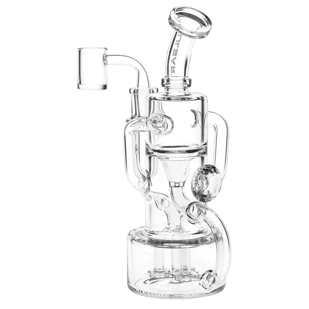 Pulsar Debonaire Diamond Triple Perc Glass Recycler Dab Rig