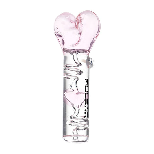 Pulsar Cool Down My Heart Glycerin Glass Hand Pipe - 5.5"