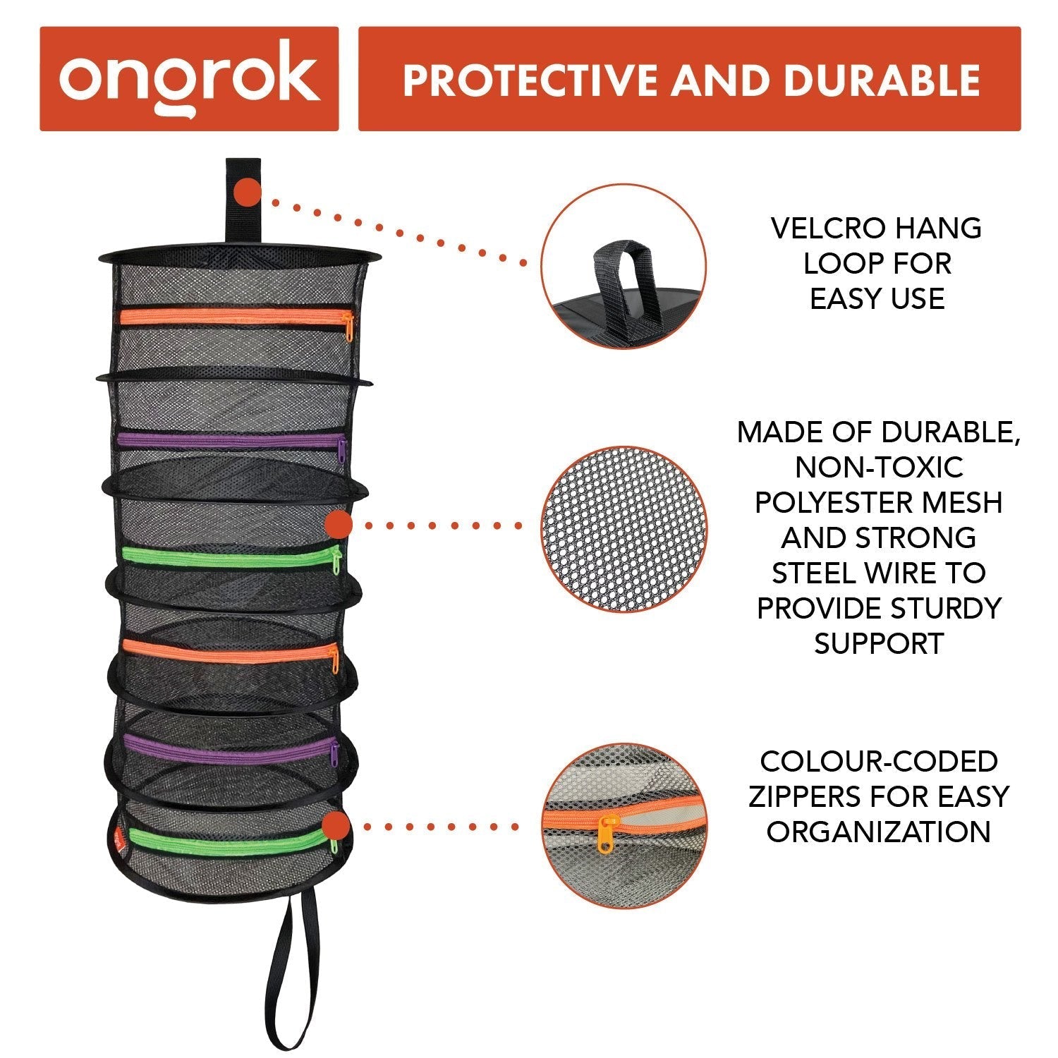 Ongrok Mesh Drying Net