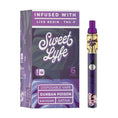 Laad de afbeelding in de Gallery-viewer, Sweet Lyfe Disposable Vape 2.5ml w Live Resin Delta + THCP Blend - Durban Poison - Sativa
