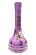 Cargar la imagen en la vista de la galería, Ancient Creations Gold Sunburst Ceramic Beaker Bong - Made in USA
