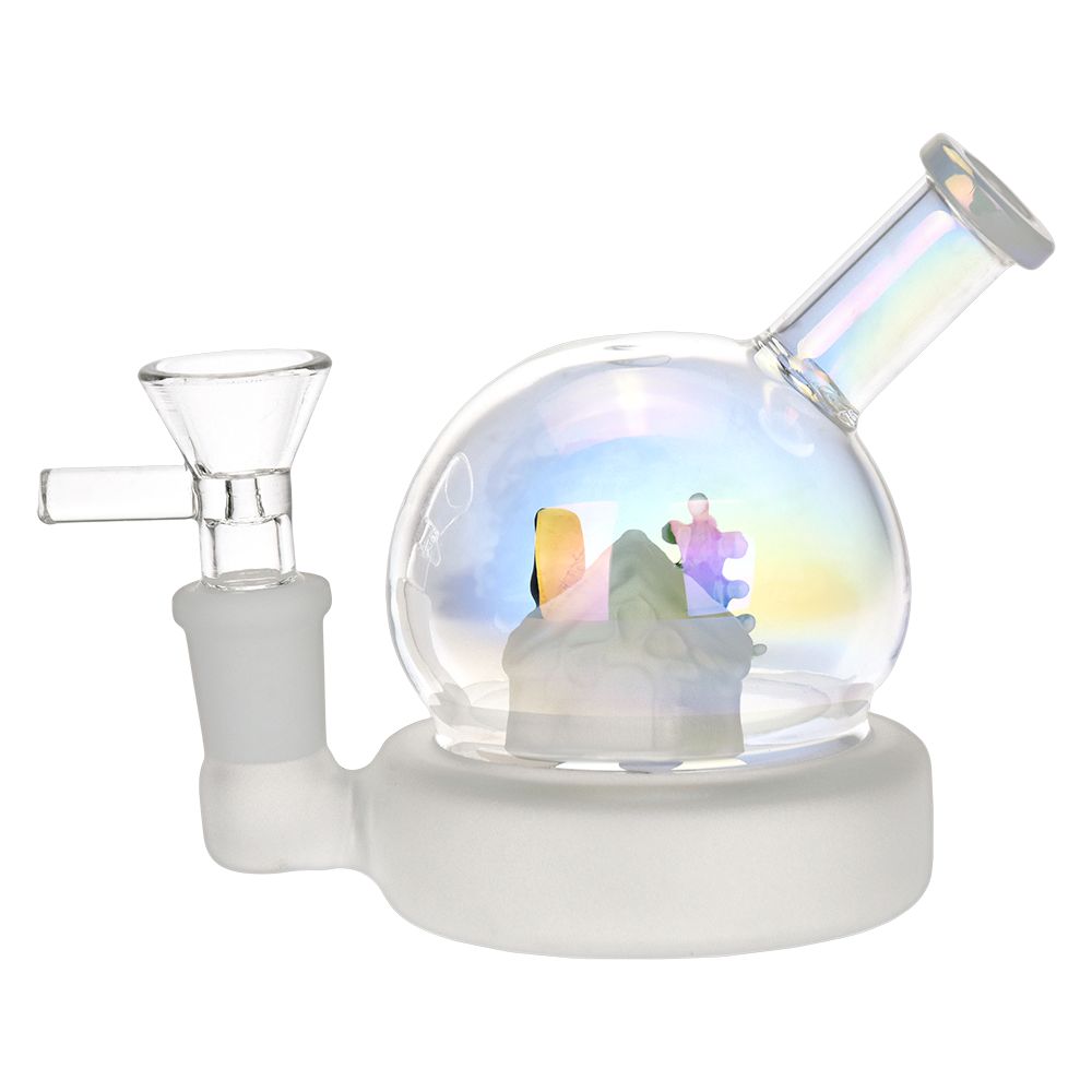 Christmas House Globe Glass Water Pipe