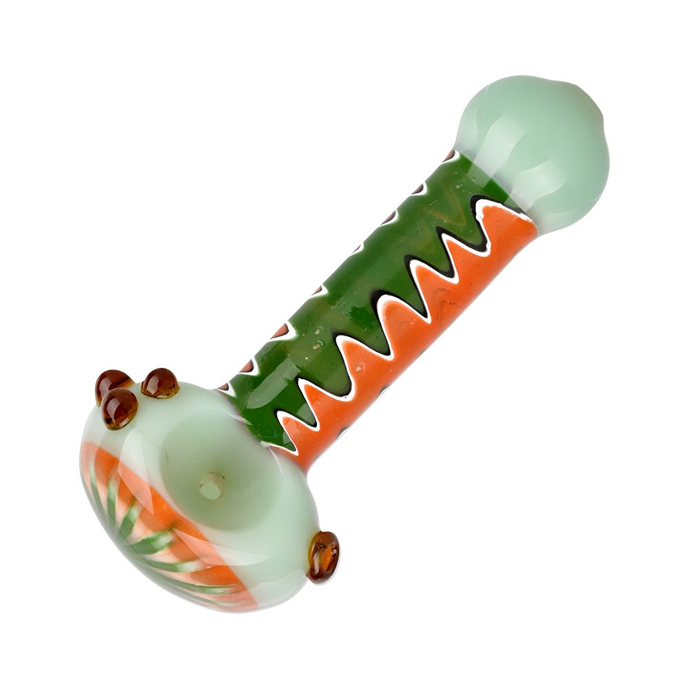 Intrepid Wig Wag Glass Spoon Pipe