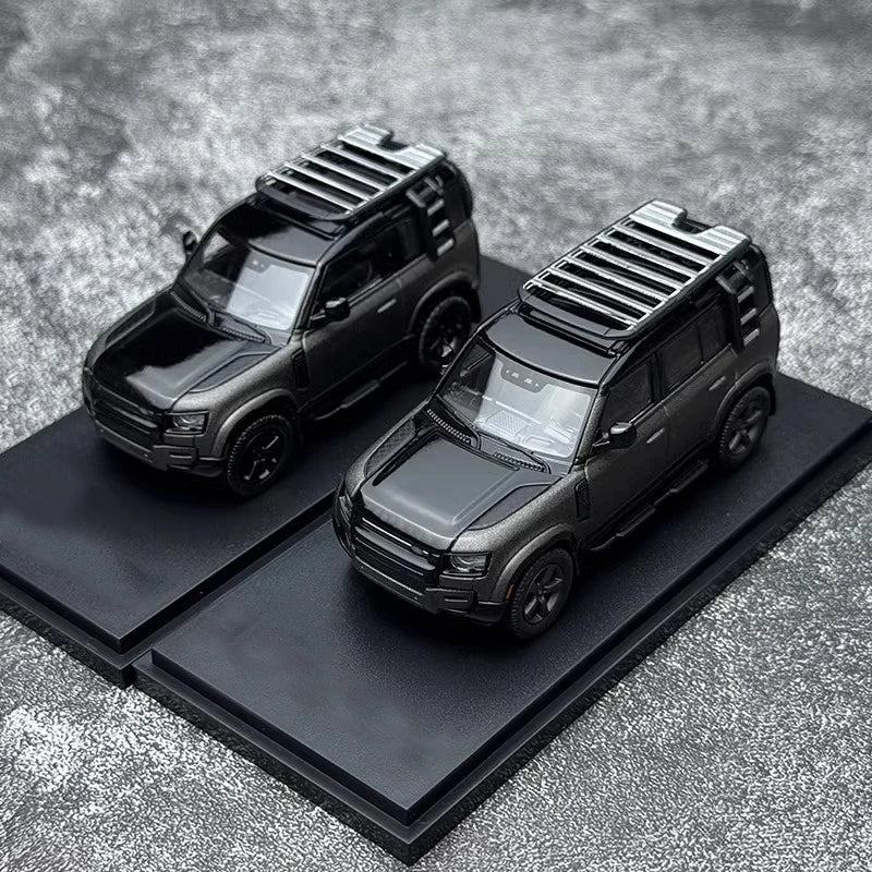 AR Box 1/64 Defender 90/110 2023 Alloy Car Model Collection Ornament Gift