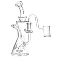 Load image into Gallery viewer, Pulsar Opposed Cones Recycler Dab Rig - 7.5" / 14mm F / Clear
