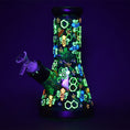 Load image into Gallery viewer, Glow In Dark Beaker Glass Water Pipe
