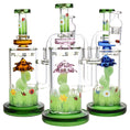 Laad de afbeelding in de Gallery-viewer, Pulsar The Power Of Flower Dab Rig Set w/ Carb Cap | 9" | 14mm F
