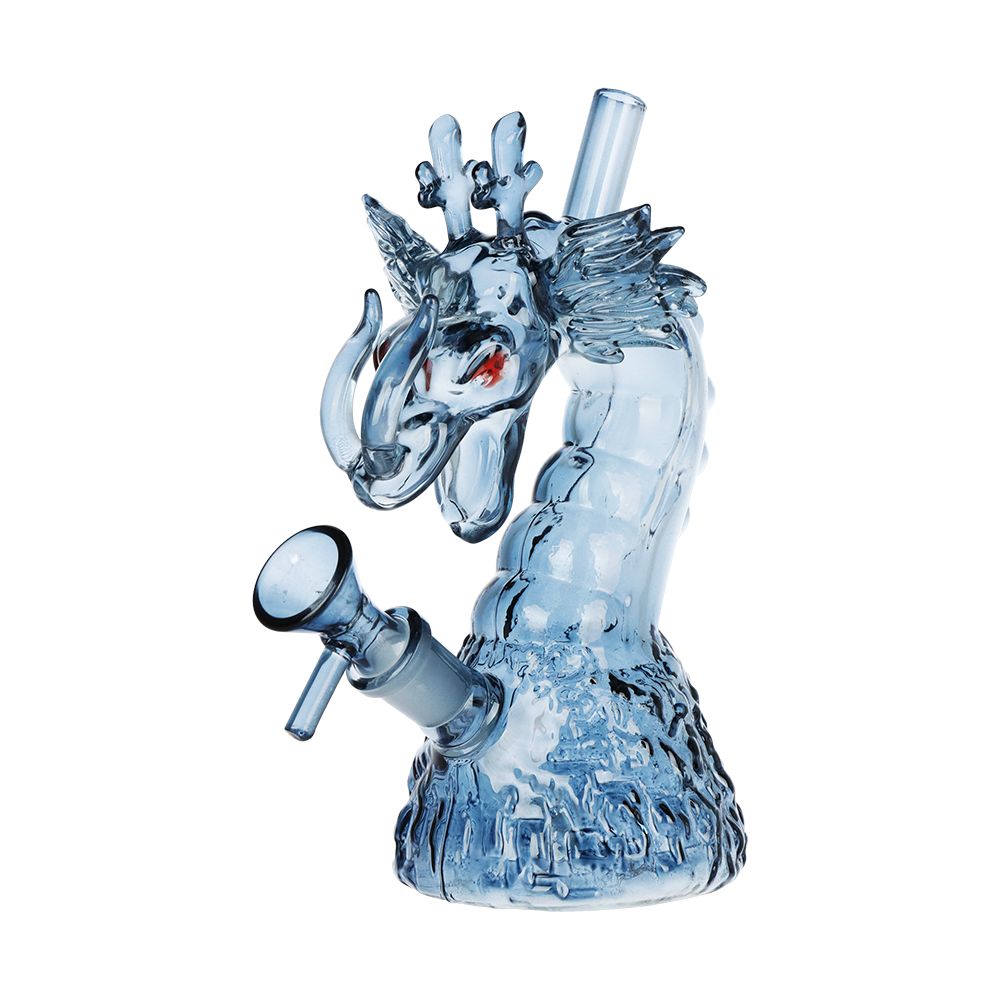 SeshGear Rising Dragon Glass Water Pipe | 6.75" | 14mm F