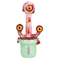 Laad de afbeelding in de Gallery-viewer, EG Glass Potted Eyeballs Glass Hand Pipe - 5" / Colors Vary
