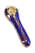 Cargar la imagen en la vista de la galería, Ancient Creations Ceramics Spoon Hand Pipe – Brass Screen – Made in USA
