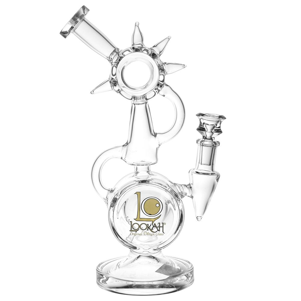 Lookah Glass Spiked Recycler Water Pipe