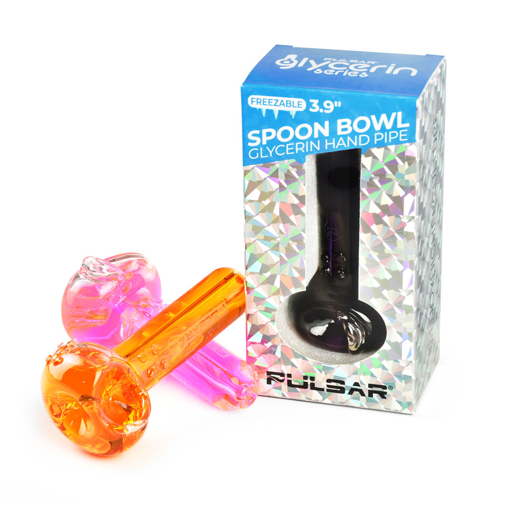 Pulsar Glycerin Series Freezable Spoon Bowl Hand Pipe