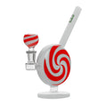 Load image into Gallery viewer, Hemper Jollypop Candy Cane Glass Water Pipe
