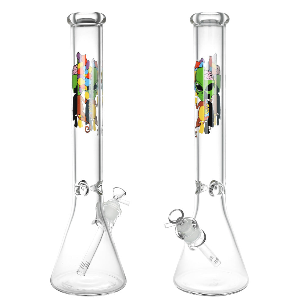 Glass Beaker Bong 17"