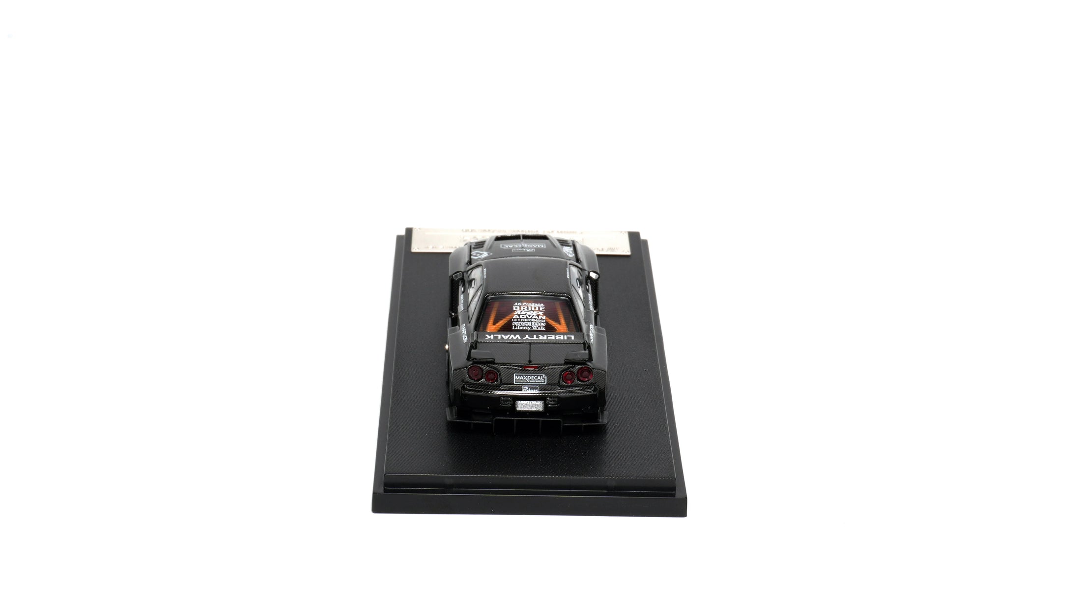 1:64 LBWK Skyline GTR ER34 Super Silhouette – Carbon Chrome Edition