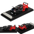 Laad de afbeelding in de Gallery-viewer, 1:64 LBWK Skyline GTR ER34 Super Silhouette – Carbon Chrome Edition
