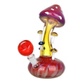 Cargar la imagen en la vista de la galería, Mushroom Collective Bent Neck Glass Water Pipe - 5.25" / 10mm F
