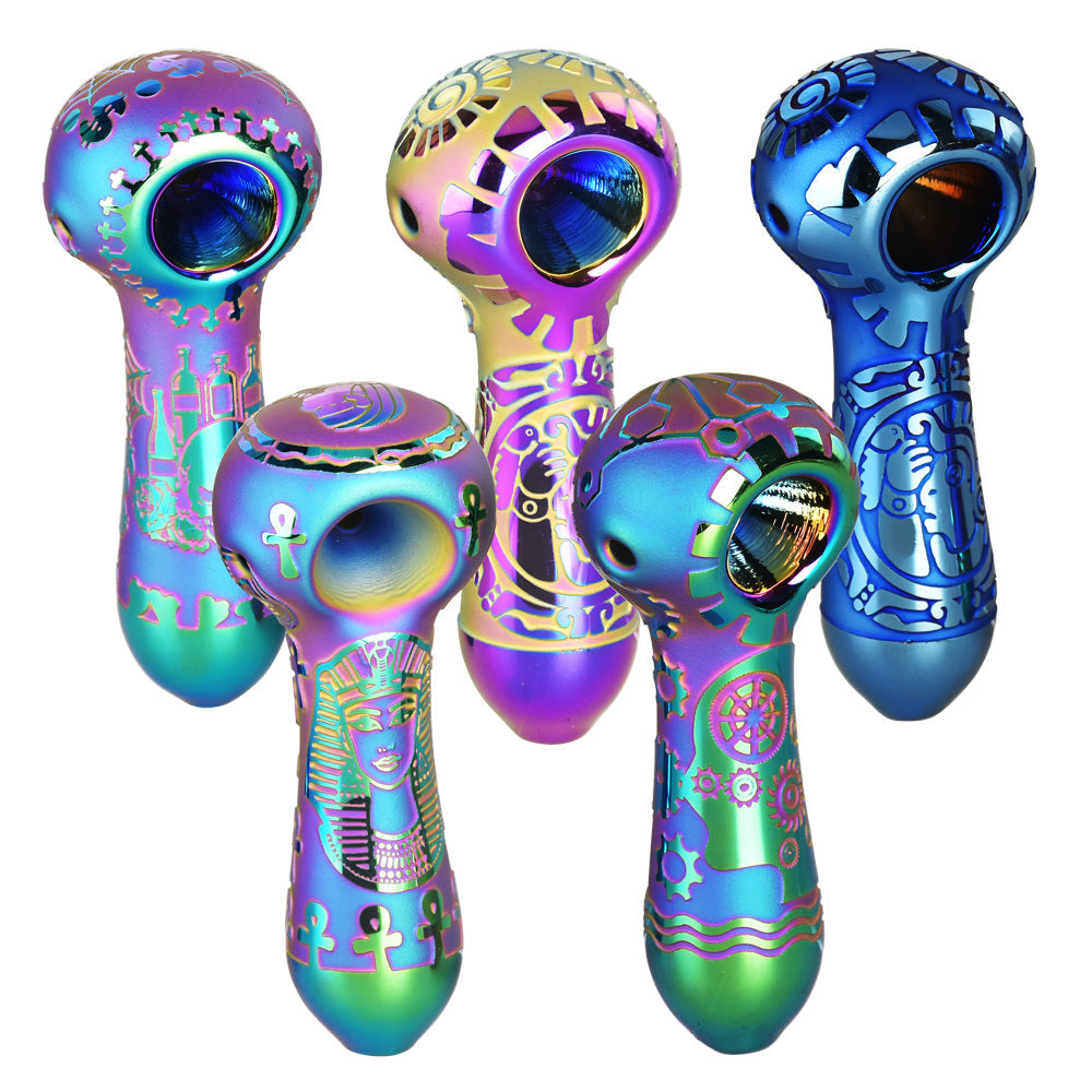 Geo Neo 4" Spoon Pipe (pack of 5)