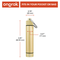 Laad de afbeelding in de Gallery-viewer, Ongrok Aluminum Storage Keychain
