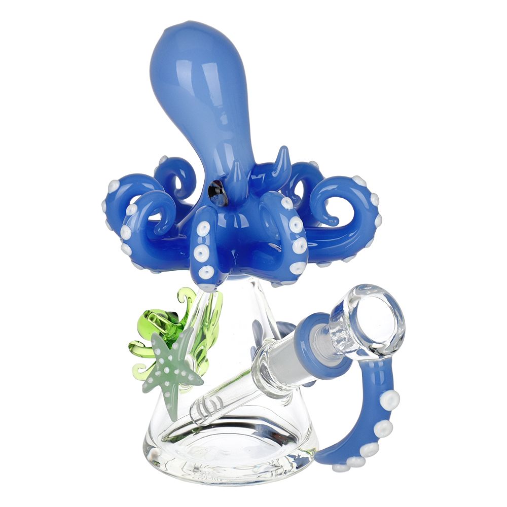 Octopus Reef Glass Water Pipe