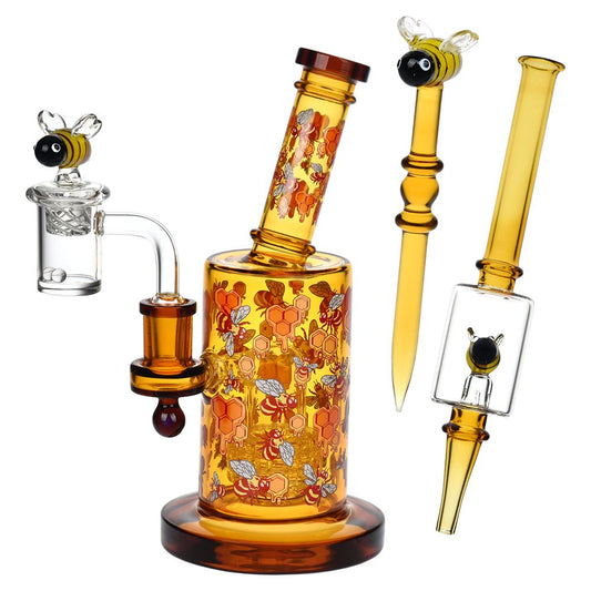 Pulsar Greatest Hits Series Glow Dab Rig Kit / 8"