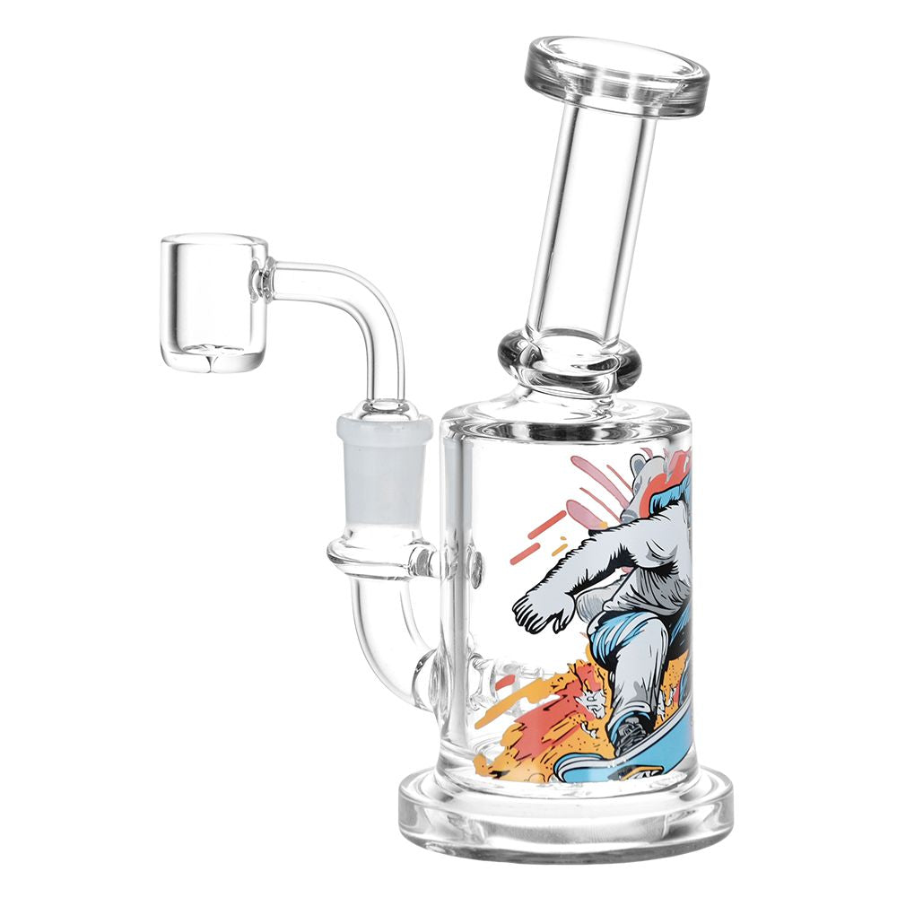 Sub-Zero Shredder Polar Bear Glass Dab Rig