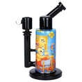 Cargar la imagen en la vista de la galería, Grateful Dead x Pulsar Inside Print Water Pipe - 8.5" / Deadhead Dorm
