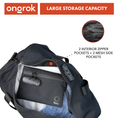 Laad de afbeelding in de Gallery-viewer, Ongrok Carbon-lined Smell proof Duffle Bag
