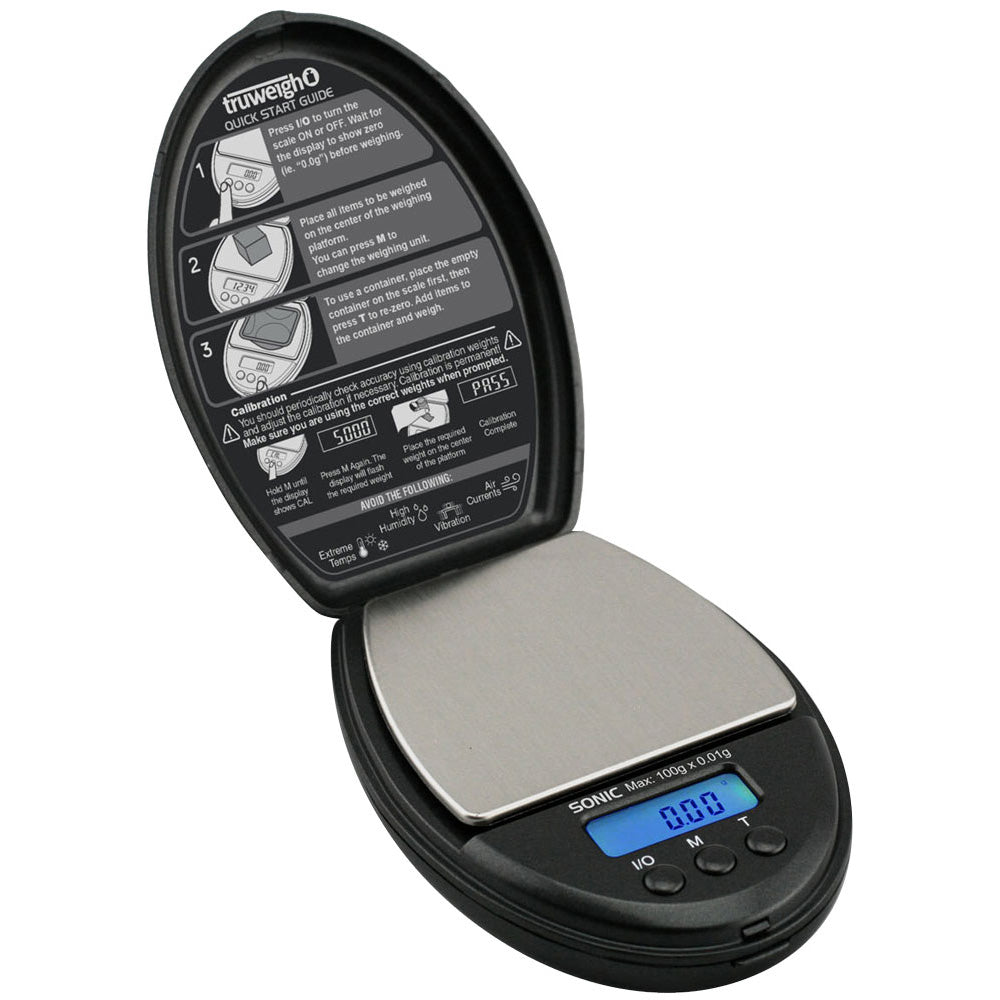 Truweigh Sonic Digital Mini Scale | 100g x 0.01g