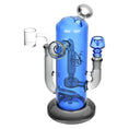 Laad de afbeelding in de Gallery-viewer, Pulsar Double Trouble Dry Pipe/Dab Rig | 8" | 14mm F
