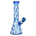 Load image into Gallery viewer, Ghostly Glow Beaker Water Pipe | 10" | 14mm F
