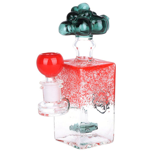 Pulsar Cloudy Sprinkles Glass Water Pipe - 6.75"