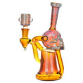 Load image into Gallery viewer, Pulsar AI Life Form Bubble Matrix Recycler Water Pipe | 7.25" | 14mm F
