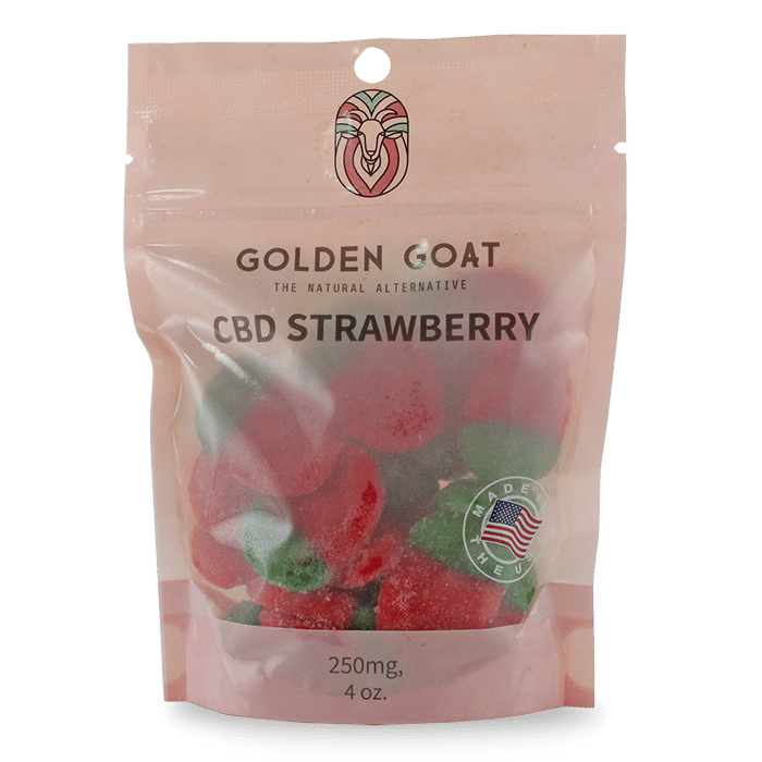 Potent CBD Infused 250MG Gummy Packs Bundles from Golden Goat