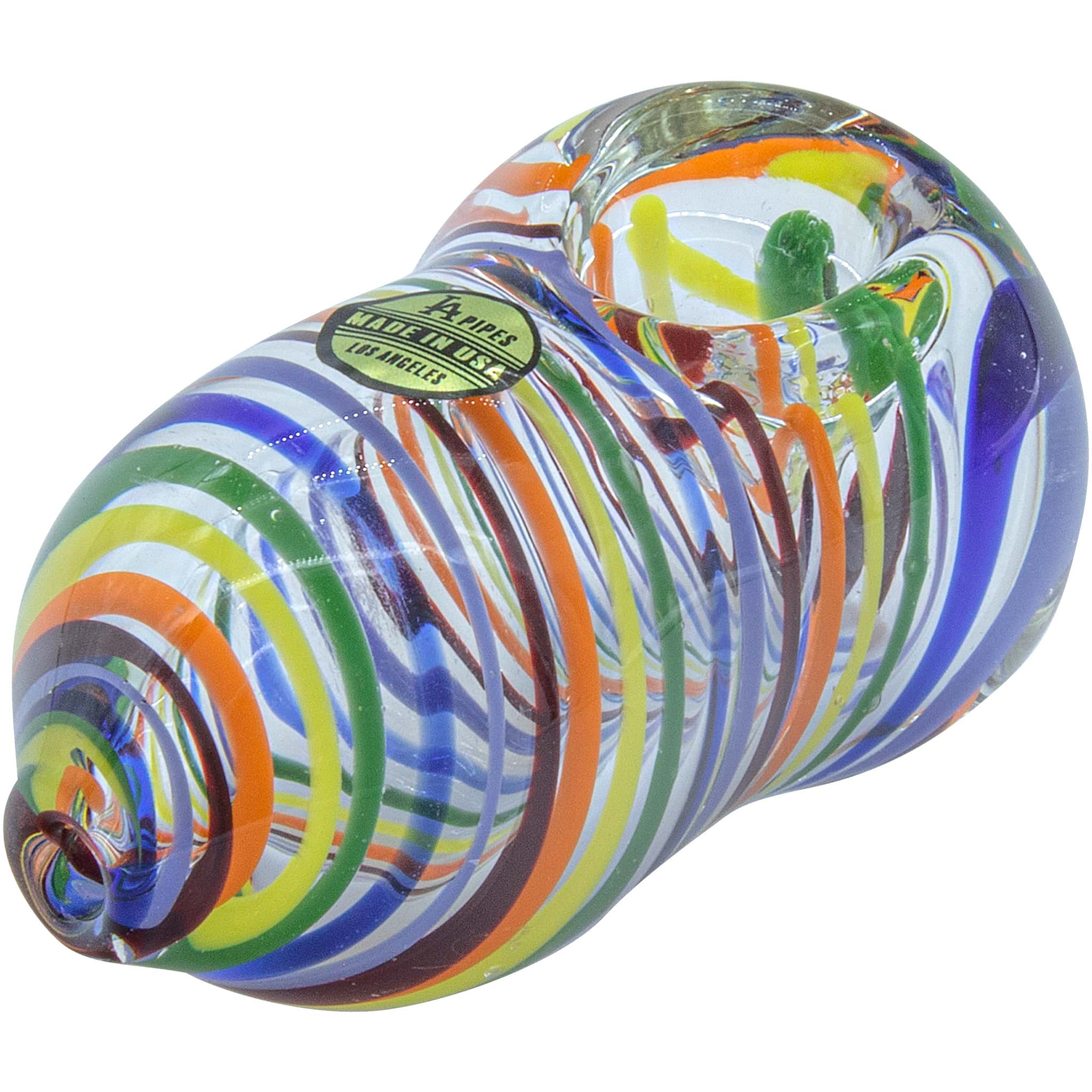 Rainbow Egg Swirl Heavy Pipe