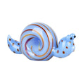 Cargar la imagen en la vista de la galería, Spun Snail Glass Hand Pipe - 4" / Colors Vary
