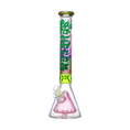 Load image into Gallery viewer, Cheech Glass 14" Multi-Color Beaker In Beaker
