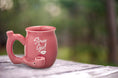 Load image into Gallery viewer, Stoner girl pink with white imprint mug - roast & toast mug
