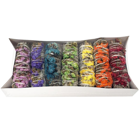 White Sage / Sinuata Bundle - 4" (7 pc set)