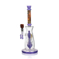 Load image into Gallery viewer, High Society | Jupiter Premium Wig Wag Waterpipe (Slime Purple)
