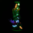 Load image into Gallery viewer, Dragon 420 Glow in Dark Beaker Water Pipe - 10" / 14mm F
