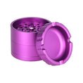 Load image into Gallery viewer, Aluminum Grinder with Ashtray Top - 4pc / 2.5" / Colors Vary
