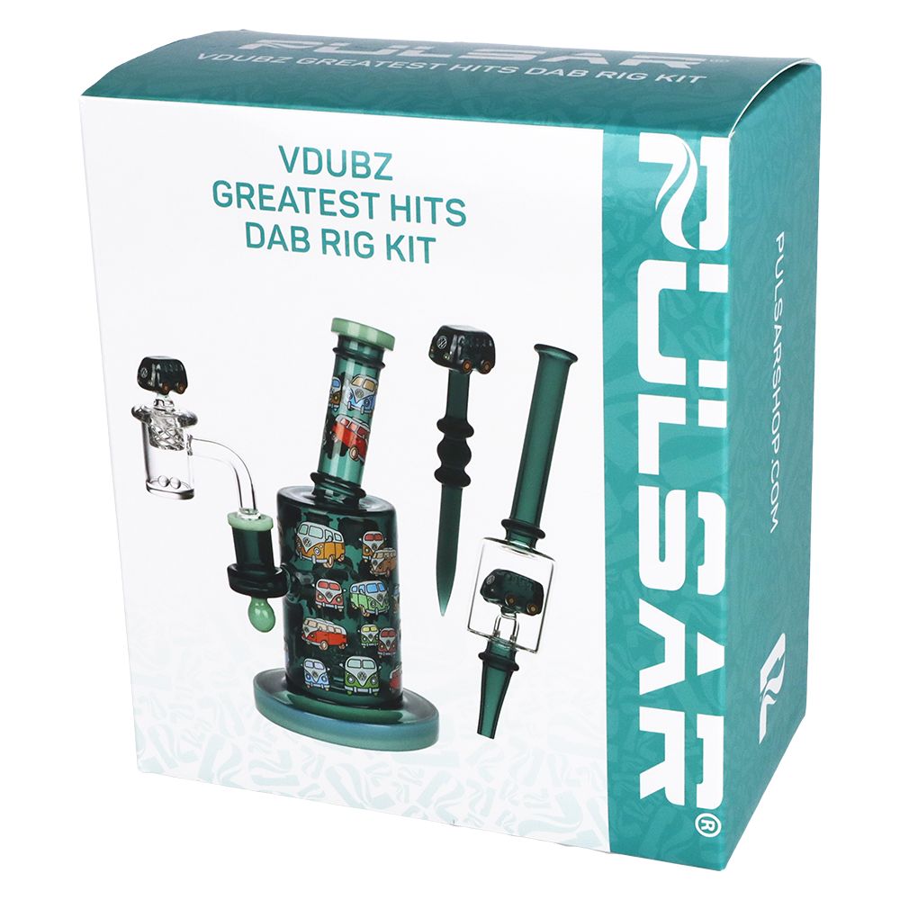 Pulsar Greatest Hits Series Glow Dab Rig Kit / 8"