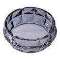 Load image into Gallery viewer, Fujima Exquisite Faceted Glass Ashtray - Clear Smoke / 6"
